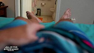 Stepmom Vacation Bikini Drives Me Wild, Helps Me Cum