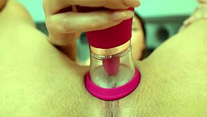 Stepbrother fucks me hard after seeing my toy play