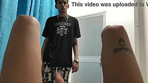 Blonde goddess in lingerie gets interracial massage turned wild