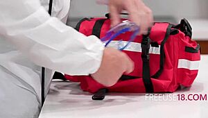 Doctor Drills Free-Use Teens In Hospital Group Fuck