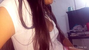 Skinny 18-Year-Old Begs for Anal Play. Can I Touch Those Perfect Tits Too?