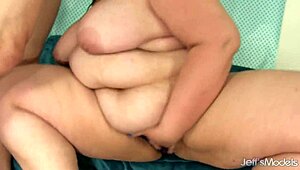 Man, this guy dives tongue-first then slams cock into Becki Butterfly's fat pussy