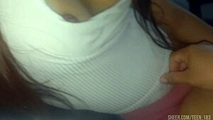 Skinny 18-Year-Old Begs for Anal Play. Can I Touch Those Perfect Tits Too?