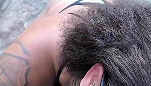 Met a short chubby sexy girl at nudist beach, don’t miss what happened!