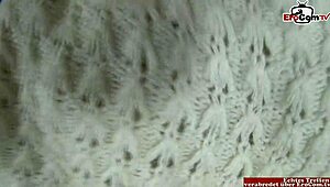 Skinny Black Haired Girl ANAL FUCKED Hard in Casting!