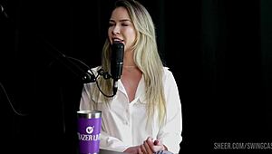 yo, check milena moreau and tifany rocha in swing cast outdoor action. part 1 on sheer red is wild!