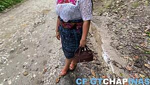 Guatemalan Woman Deceived In Chimaltenango And Fucked Hard