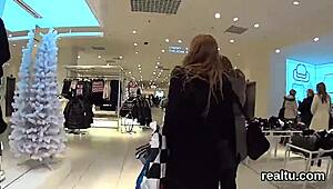 Oh Wow, Stellar Czech Sweetie Gets Seduced In The Hypermarket And Poked In POV!