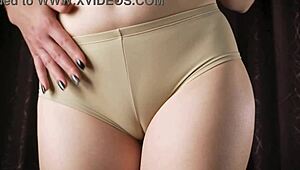 Camel Toe Tease in Vintage Panties Sparks Wild Curiosity