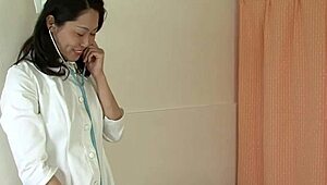 Help From Mature Japanese Nurse Fujiko Sakura Becomes Hardcore Threesome With Tourists