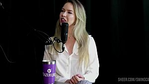 yo, check milena moreau and tifany rocha in swing cast outdoor action. part 1 on sheer red is wild!