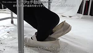 Socks And Shoes Fetish With Feet Worship In High Definition
