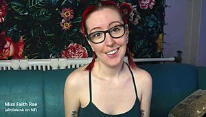 Cuckold fantasy with emo petite 18+ in glasses, hot!