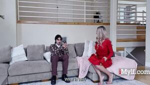 Milf's Past as Family Slut Sparks Stepson Blackmail