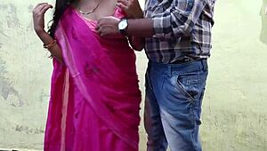 Pink saree bhabhi looks stunning, today I’ll tear her apart!