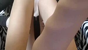 Hey, check out big dildo mistress elza koms dominating with her big tits in lingerie 😈