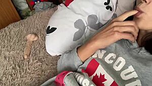 hot girl records video for her boyfriend