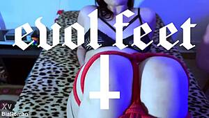 Tickling her soft soles feels like a dream come true.