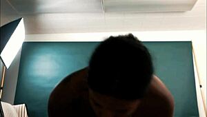 Exotic Hottie Emotionally Spreads Wide For Nasty Photographer In Photoshoot.