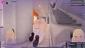 Secret Flasher Manaka Streaks From Home To Clothing Store