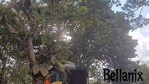 Fui a uma festa e conheci um amigo novo e levei pra casa ele gozou dentro de mim - creampie