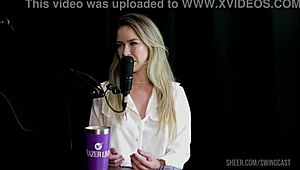 yo, check milena moreau and tifany rocha in swing cast outdoor action. part 1 on sheer red is wild!