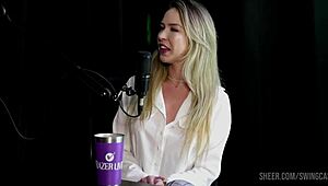 yo, check milena moreau and tifany rocha in swing cast outdoor action. part 1 on sheer red is wild!