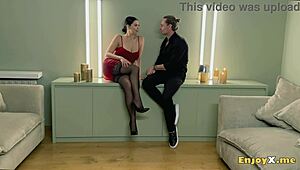 Hey, wanna see Kira Queen dive into kinky bondage play? She’s loving the wax and fetish vibe!