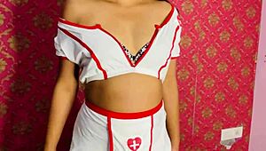 Indian nurse helping me to get my dick erection back?