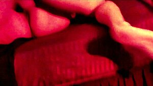 Naughty Brazilian Girl Does Bareback Orgy With Four Friends To Funk Music And Red Lights