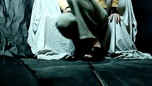 boyfriend in drag fucks small latina's ass