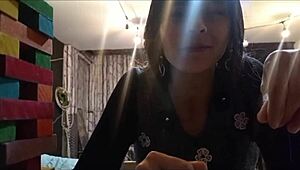 I got my friend to climb the stairs, saw her thong, then took her to eat before flooding her room with cum. We'll date again soon!