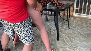 Stepmom Joins Outdoor Mutual Masturbation with Intense Creampie Finish. Nothing Beats This Raw Action!