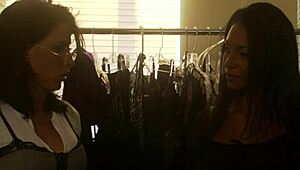 Oh God, These Lesbians Fuck Hard In The Rain With Strapons!