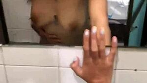 he fucks my tight ass in the bathroom... oops