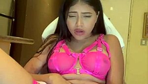 feeling intense pleasure masturbating until i cum in lingerie