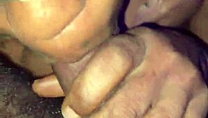 milf sucks huge bbc in homemade blowjob