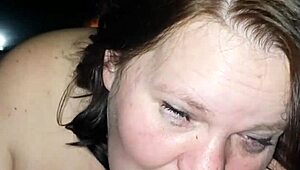 Feeling Relaxed During Her Cock Sucking Blowjob