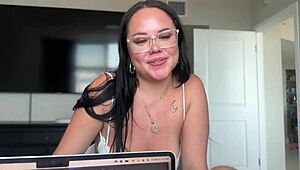 Intimate Sex Break With Horny Girlfriend Madalina Moon In Cowgirl Fantasy