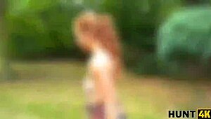 Rough sex with stranger on Czech ranch beats fruits