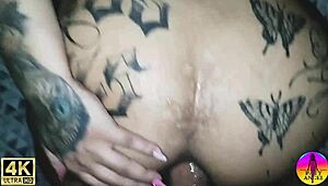 trailer - neighbor eats my ass and cums inside