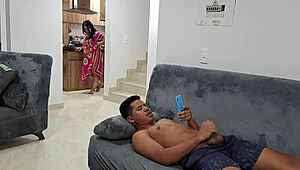 Hot mature woman drilled hard by her stepson