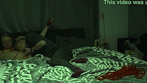 Teen gets fucked hard after being tied up!