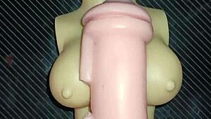 Uncensored deepthroat and fucking lead to gaping creampie in tight anal scene