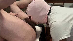 Yo, ebony facefuck bitch puking and rimming, so nasty! 🤮