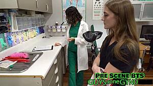 Perverted Podiatrists Mira Monroe Performs Kinky Foot Exam in Florida Clinic