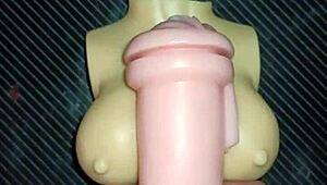 Uncensored deepthroat and fucking lead to gaping creampie in tight anal scene