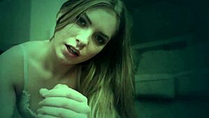 Wow! Watch This Amateur Teen In Pov Giving Handjob And Blowjob, Sucking Cock Until Cumshot!