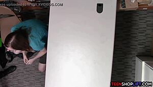 Young Couple Busted In Store