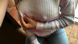 Hot Girl Delivers Emotional Blowjob, Swallowing Cum Passionately